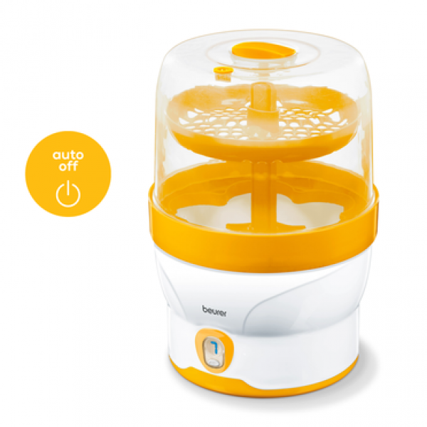 Цифровой паровой стерилизатор бутылочек для детского питания Beurer BY 76